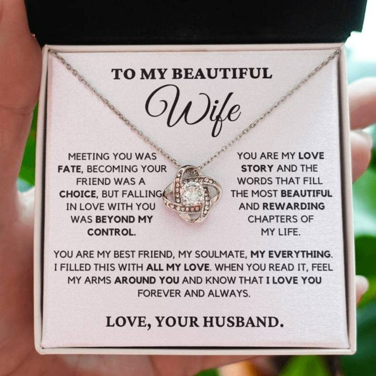 Meeting You Was Fate - Necklace for Wife
