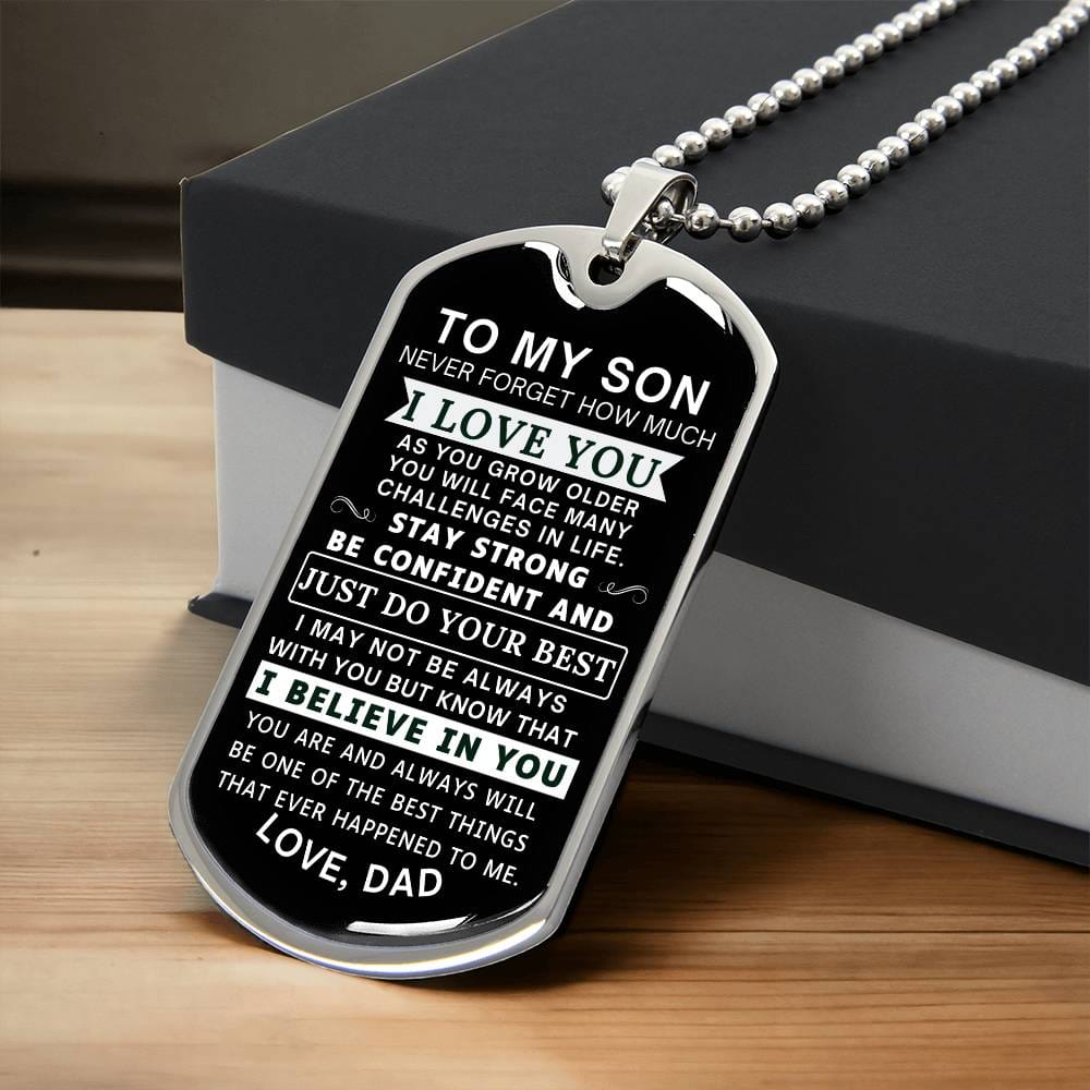 I Love You Son - Gift from Dad