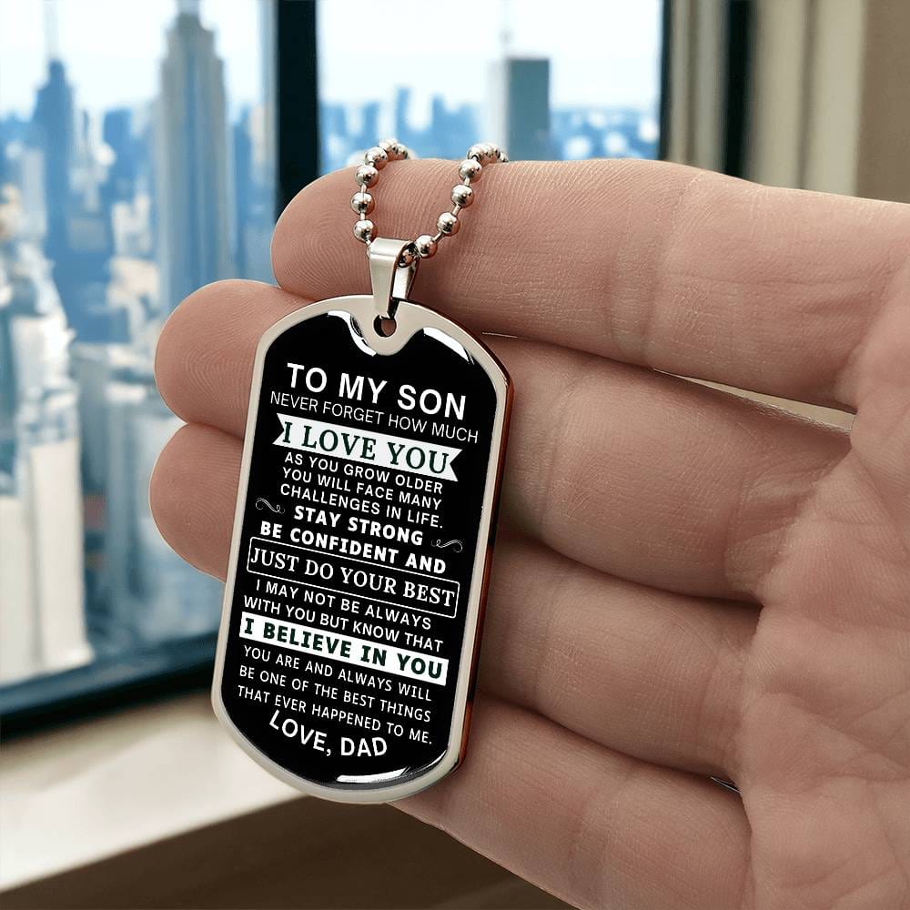 I Love You Son - Gift from Dad