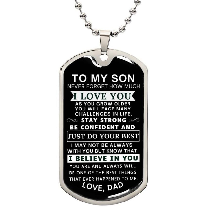 I Love You Son - Gift from Dad