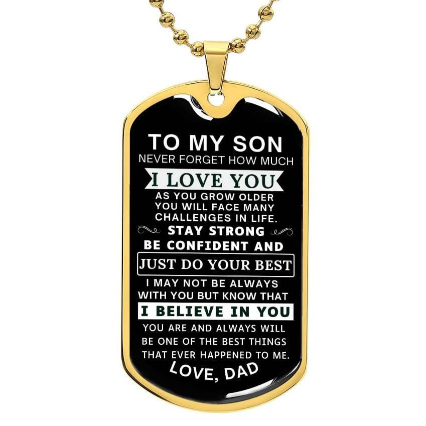 I Love You Son - Gift from Dad