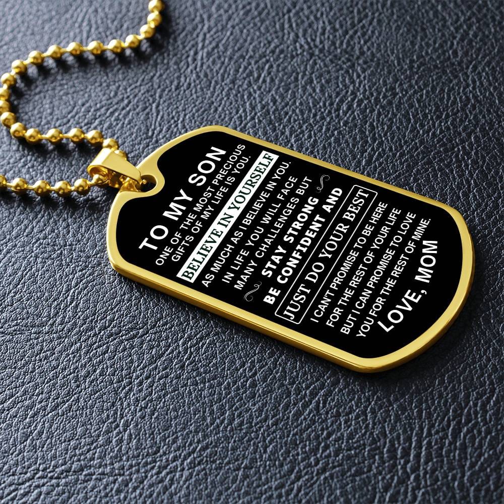Believe in Yourself - Mom to Son Gift
