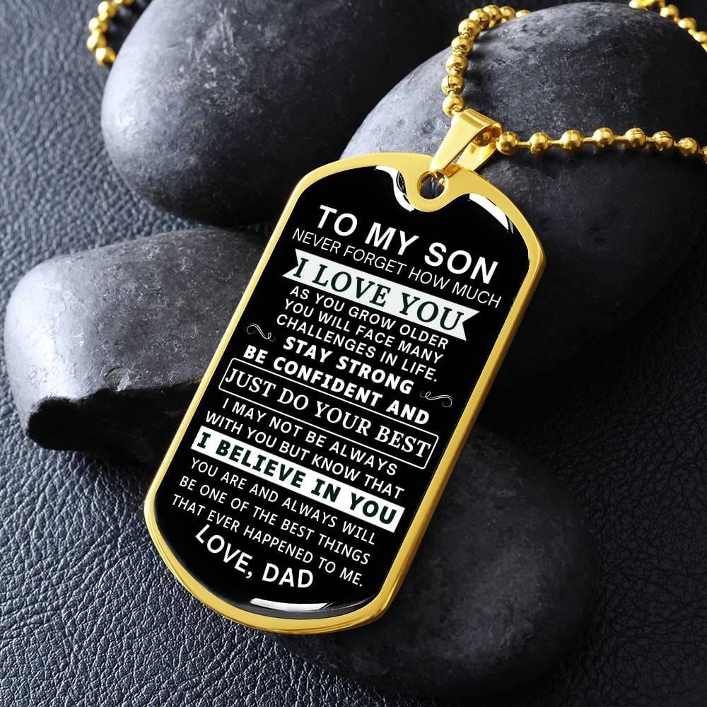 I Love You Son - Gift from Dad