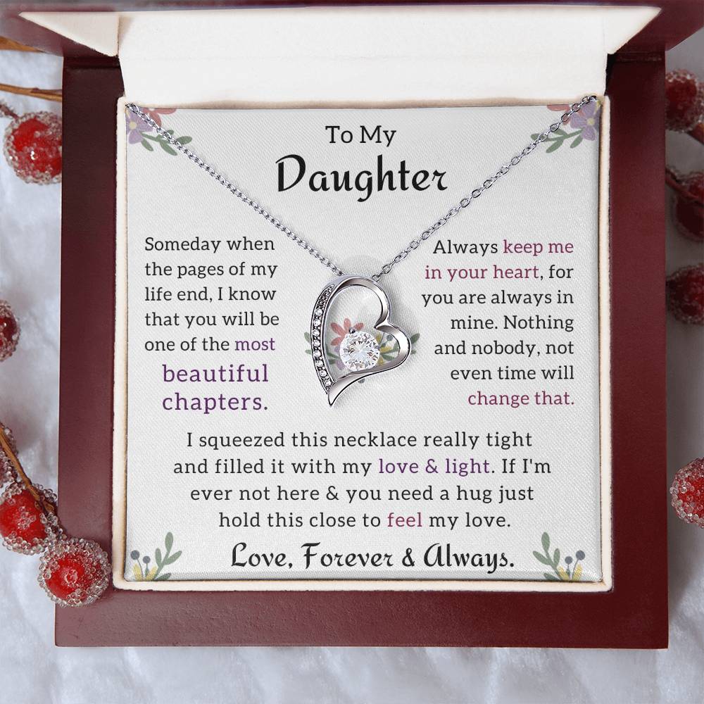 Love & Light Forever Love Daughter Necklace