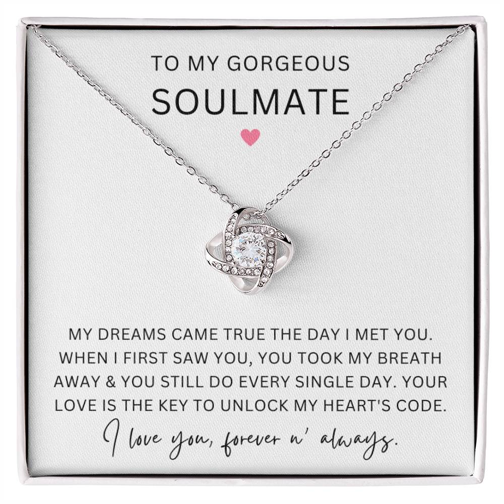 Your love is the key - soulmate necklace