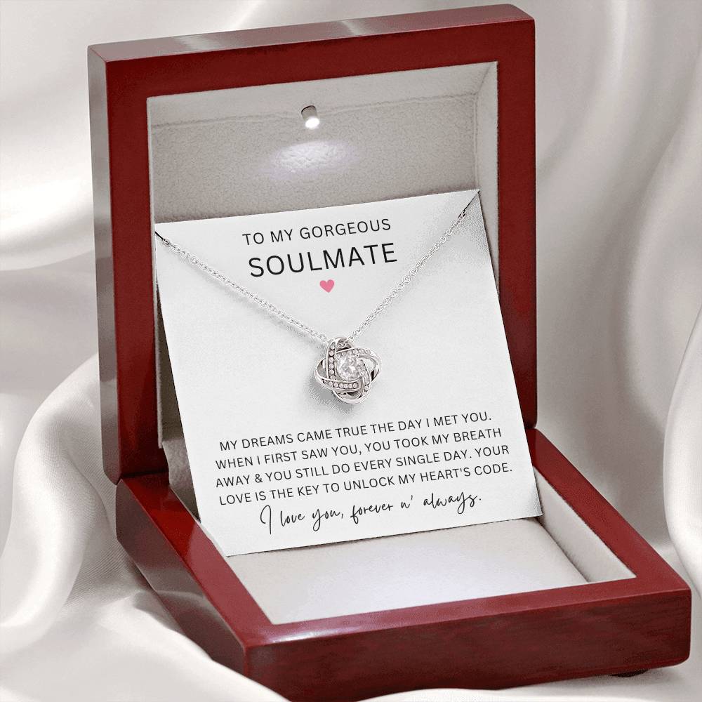Your love is the key - soulmate necklace