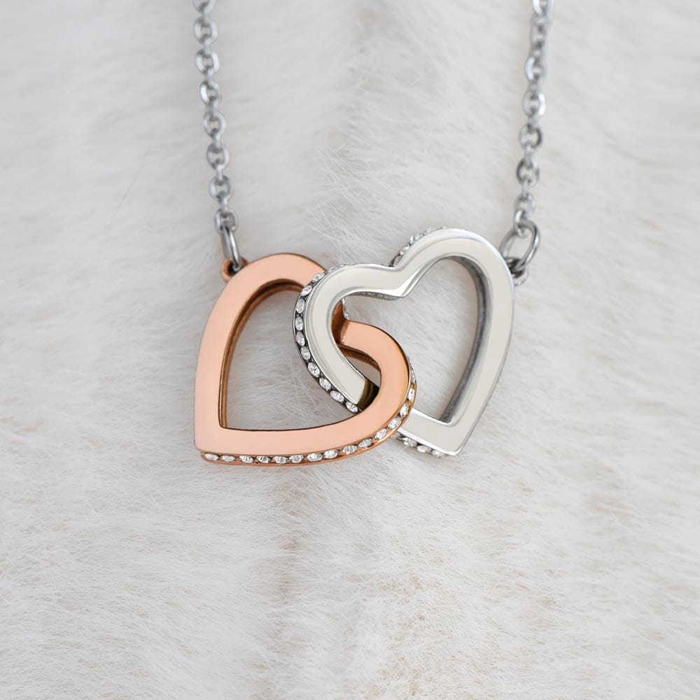 Mother & Daughter Necklace - Linked Together Forever