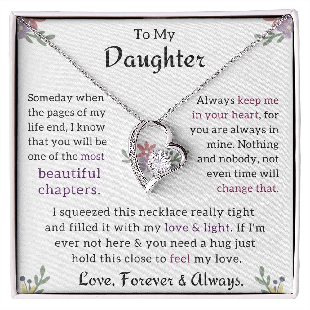 Love & Light Forever Love Daughter Necklace