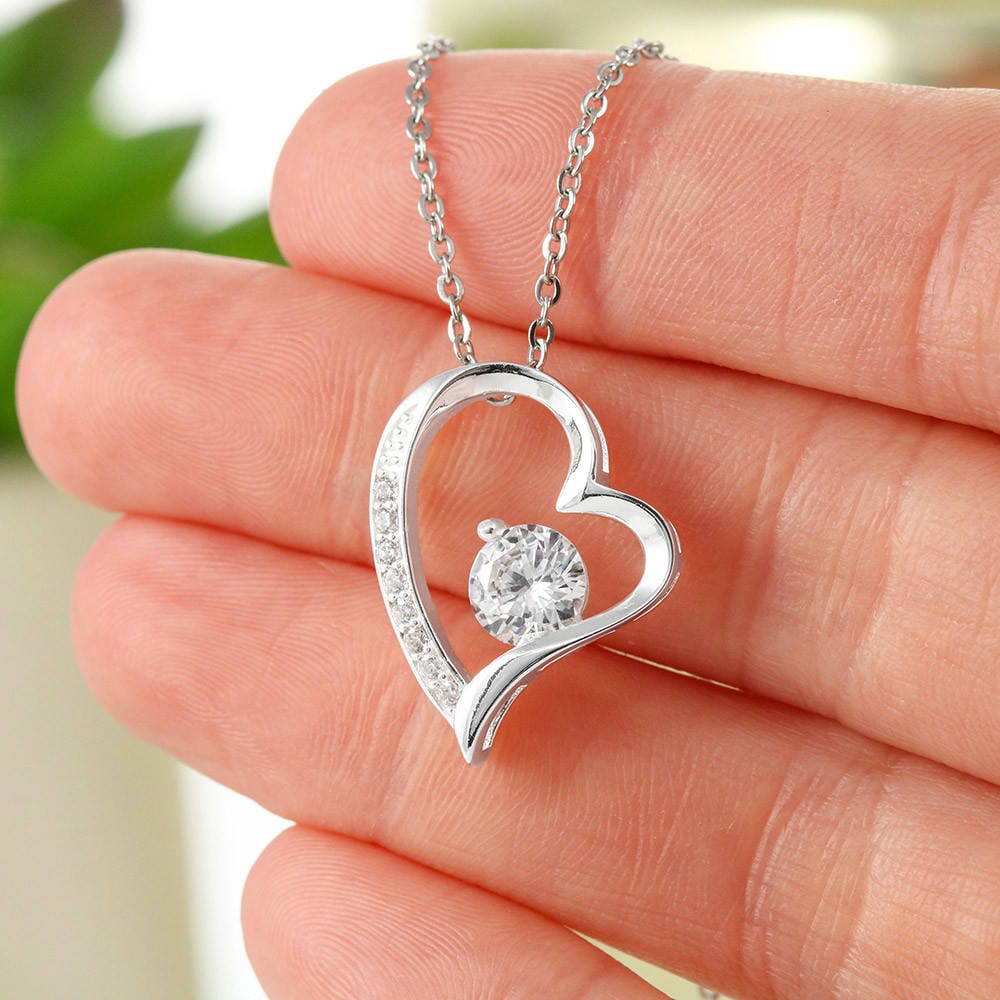 To My Granddaughter - Forever Love Necklace