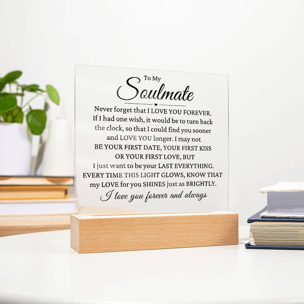 My Love For You Shines - Soulmate Plaque