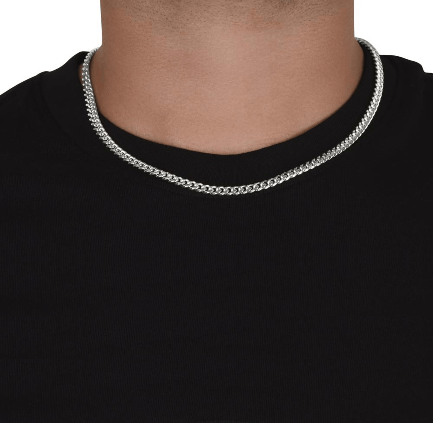 To My Man - You Are The One I Want To Be With - Cuban Link Chain