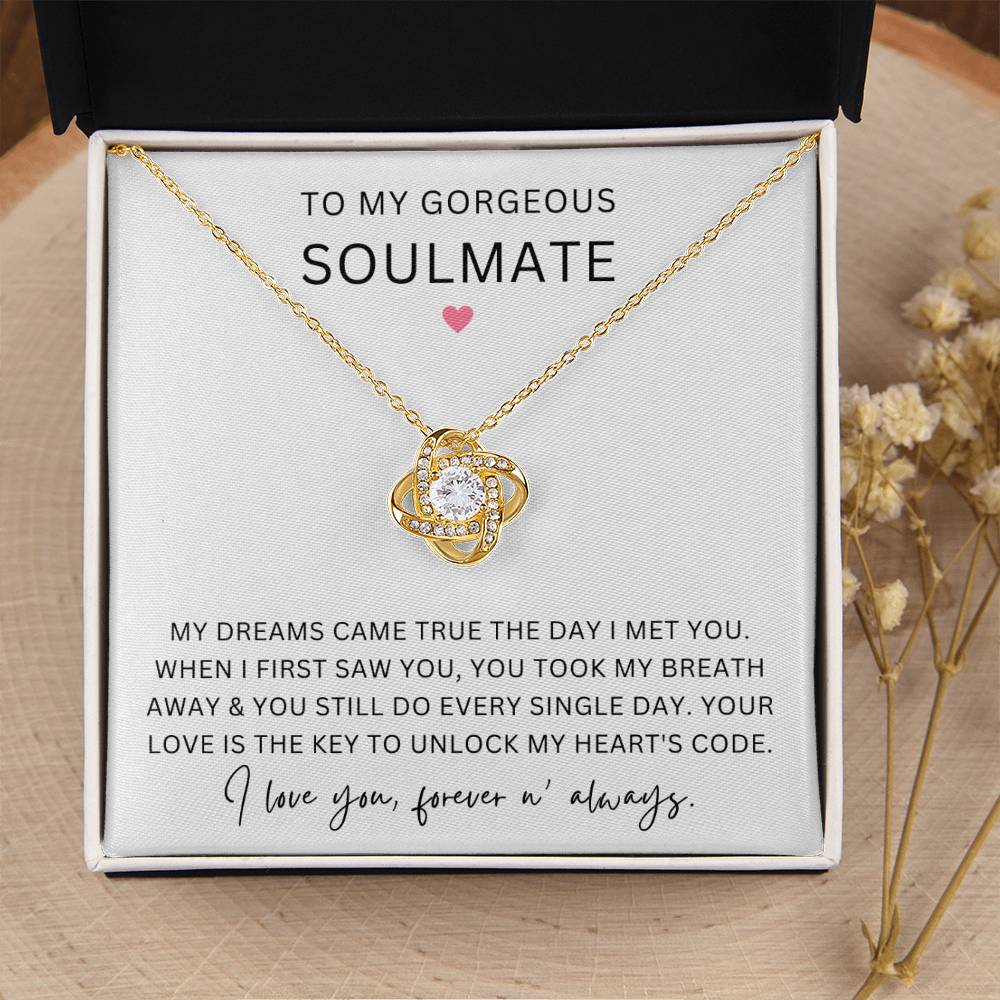 Your love is the key - soulmate necklace