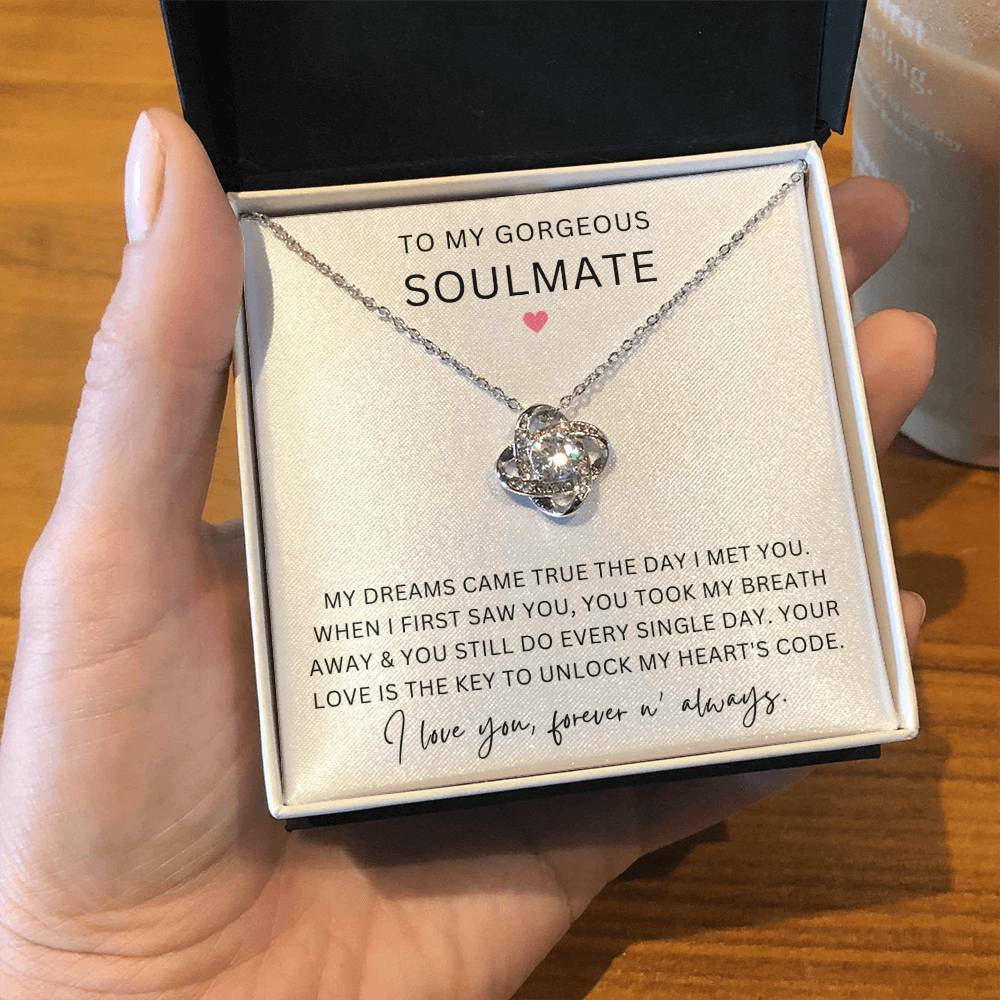 Your love is the key - soulmate necklace