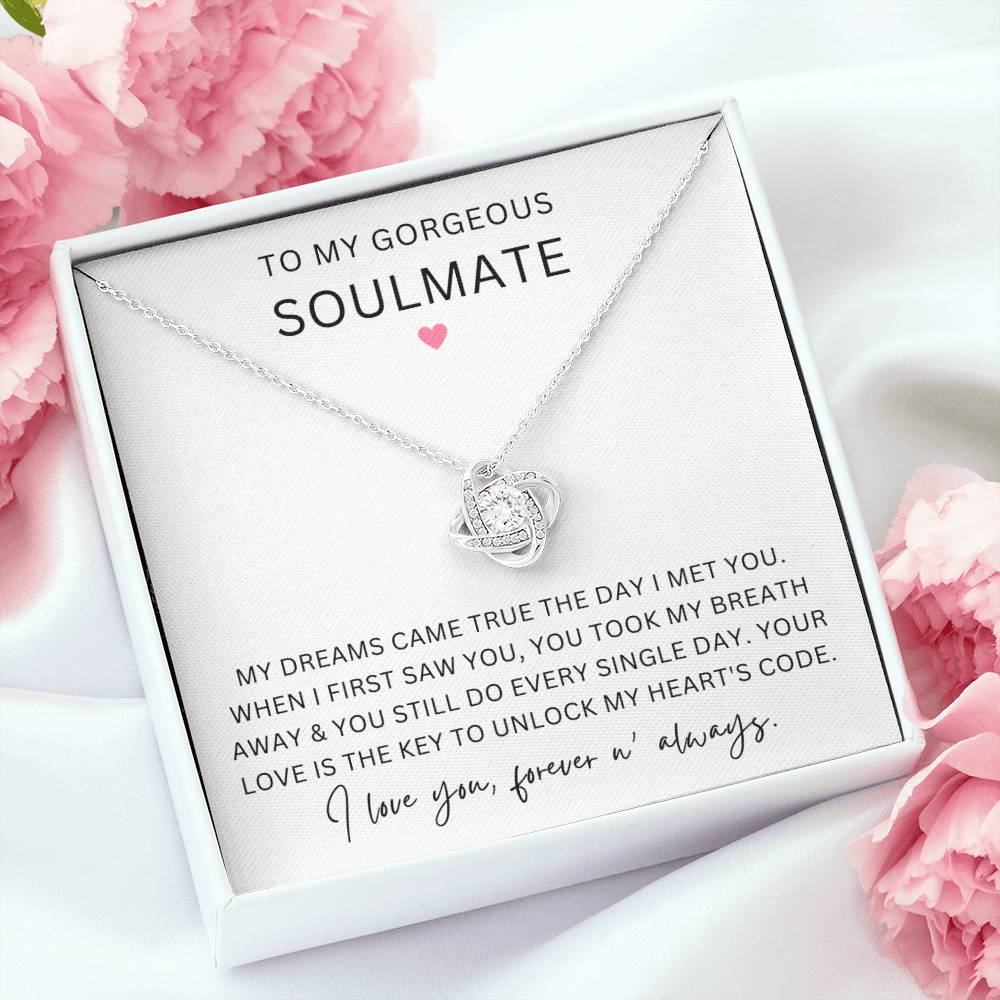 Your love is the key - soulmate necklace