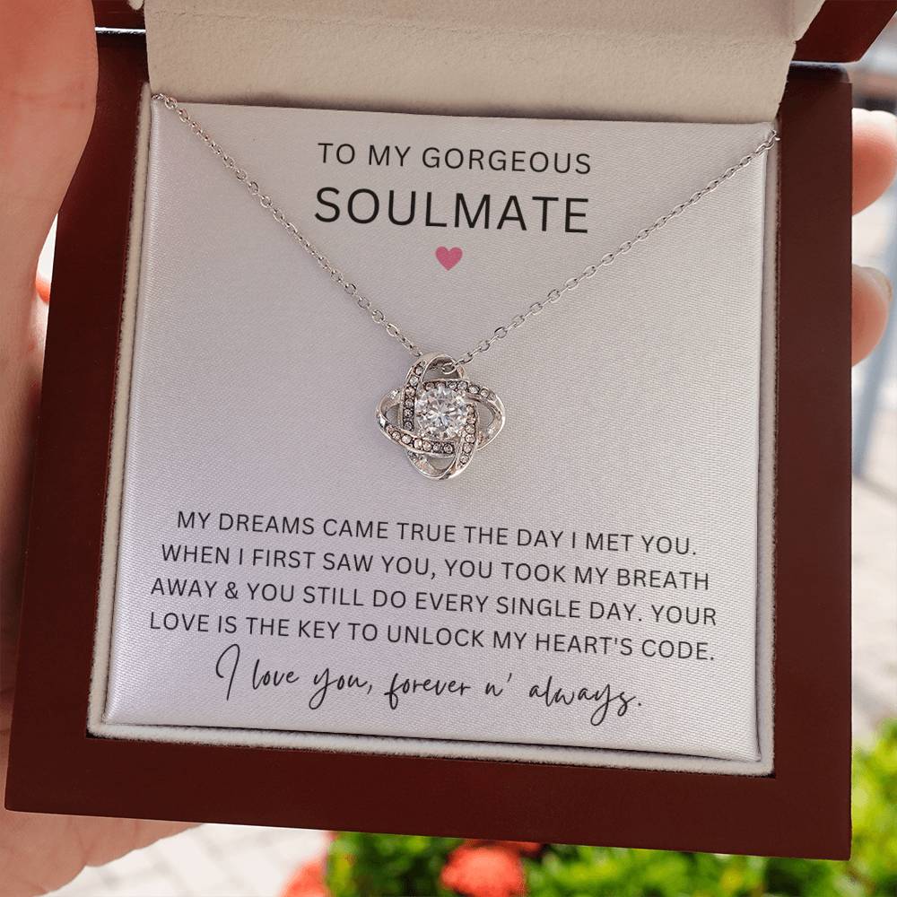 Your love is the key - soulmate necklace