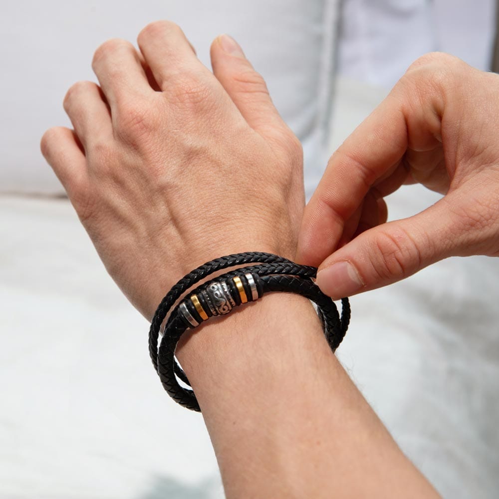 To My Son – I'm Always With You - Forever Love Bracelet (From Dad)